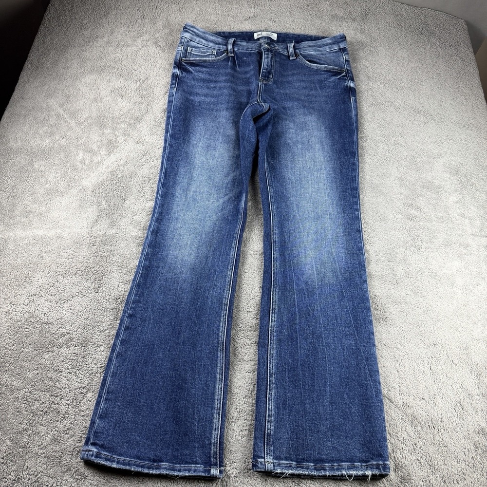BKE Payton Universal Fit Mid Rise Bootcut Jeans Womens 32x29 Blue Medium Wash